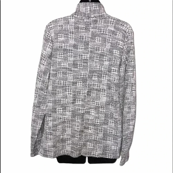 Van Heusen Tweed Open Front Cardigan Size L ((E1)) - Picture 2 of 6